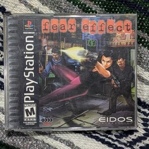FEAR EFFECT 🔥 Sony PS1 👉4 Discs/Games | Complete In Box | VG+